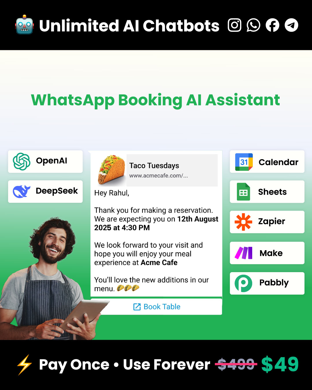 Planify X Facebook ad