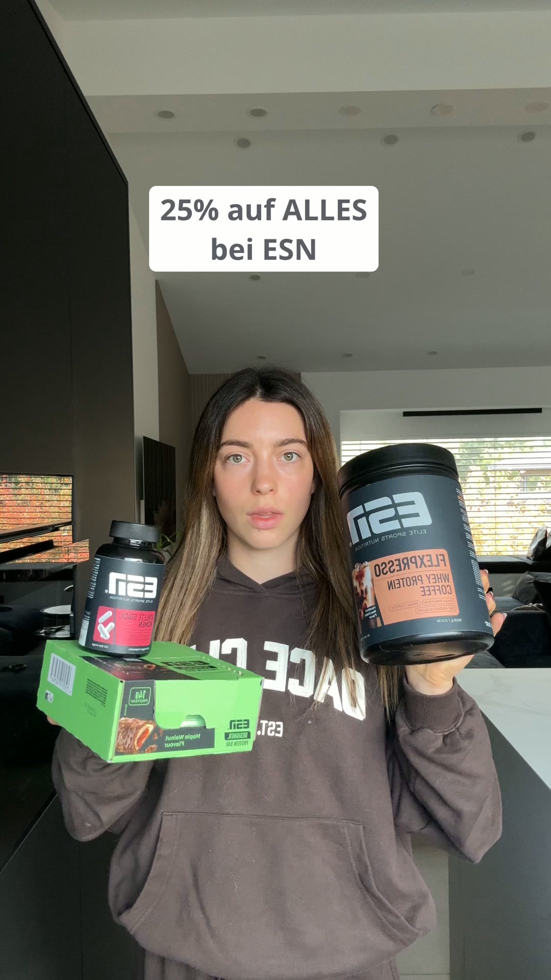 ESN Facebook ad: 25 % auf alles
