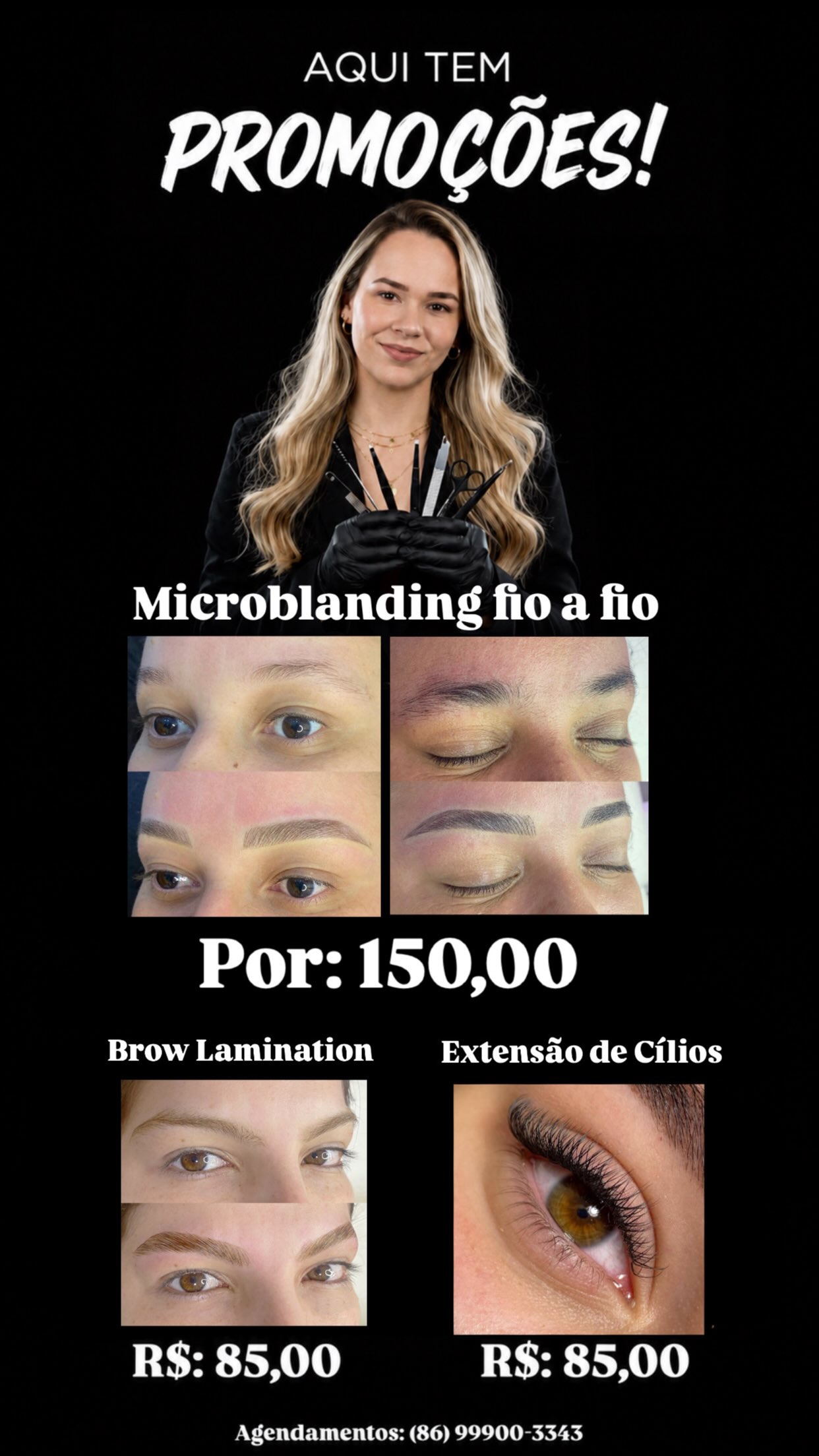 Carla Bomfim - Sobrancelhas e Cílios Facebook ad from Jul 11, 2026