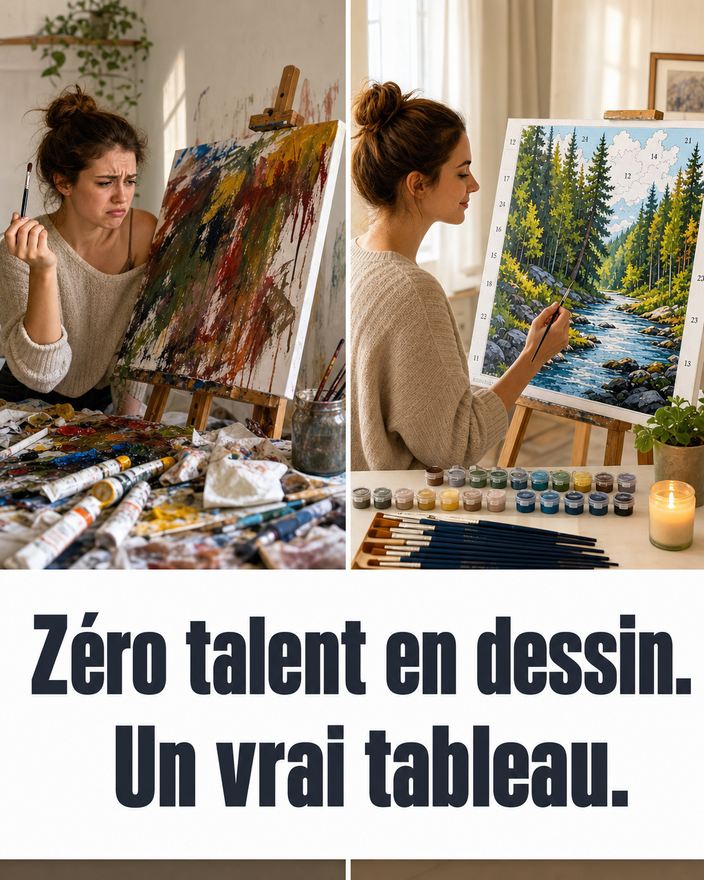 Davincified France Facebook ad: Je Criais À L'Arnaque. J'en Suis Au 5e Kit.
