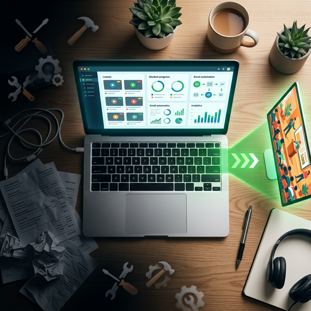 Geniousing Facebook ad: 8 Tools. 1 Kit. $27 One-Time.