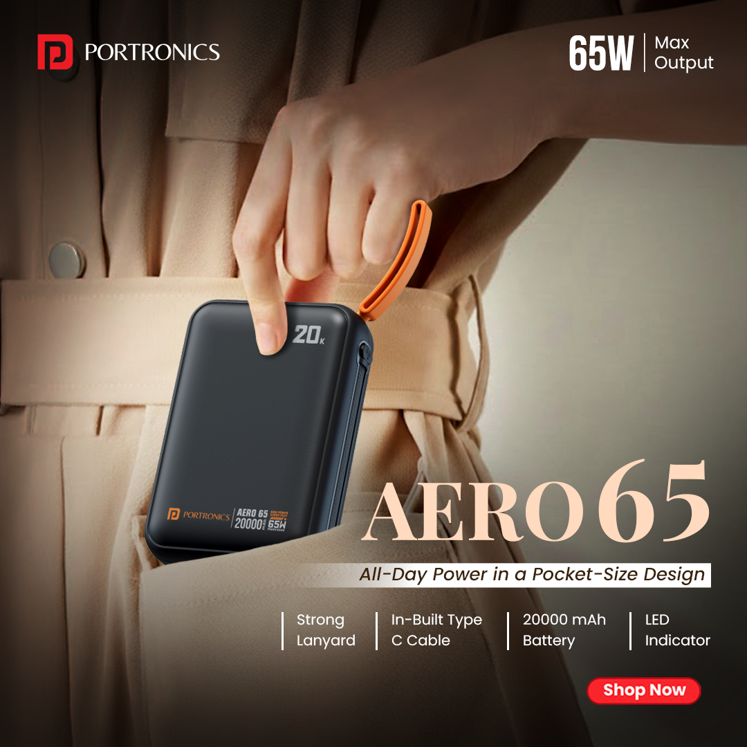 Portronics Facebook ad
