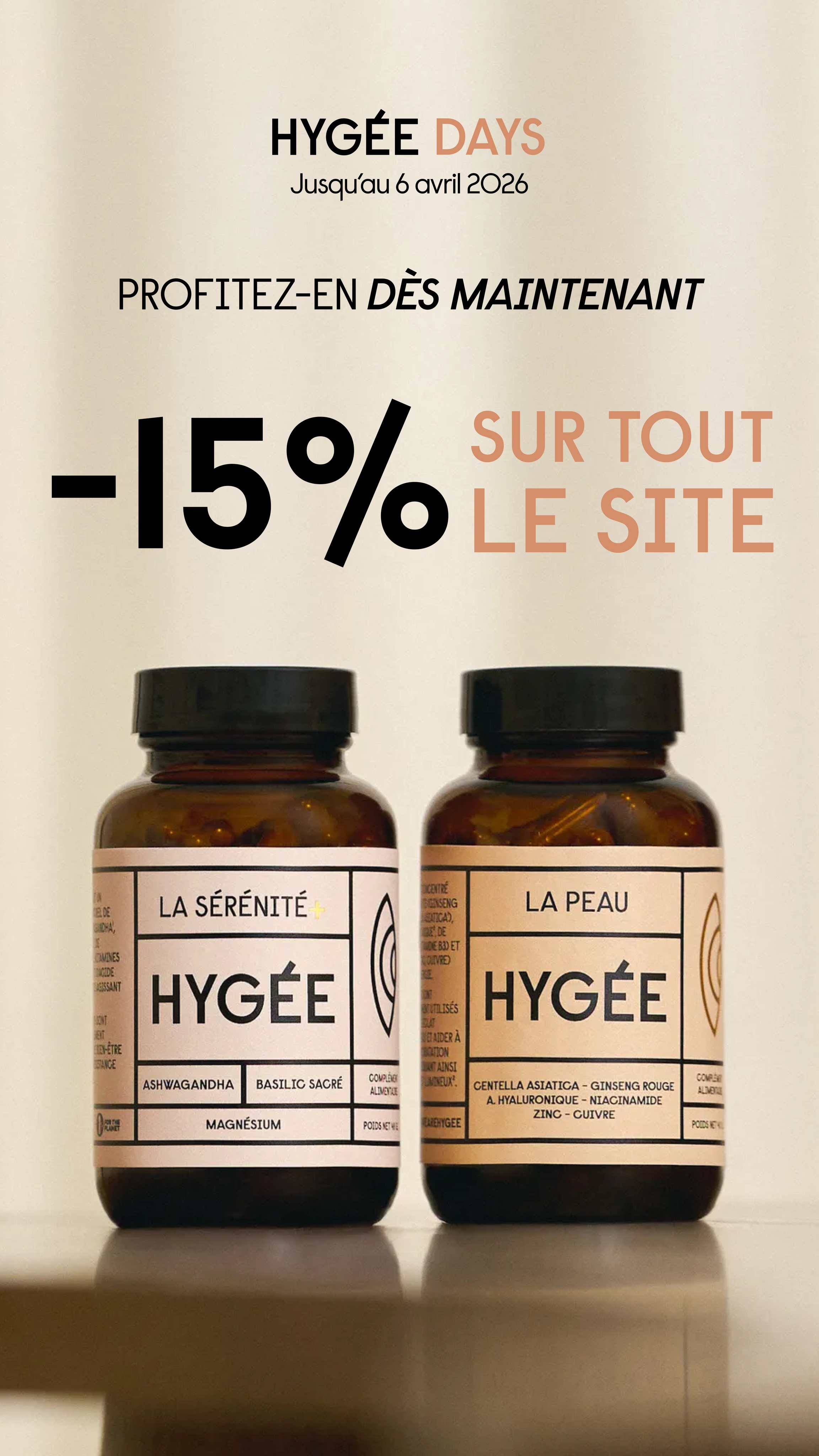 HYGÉE Facebook ad