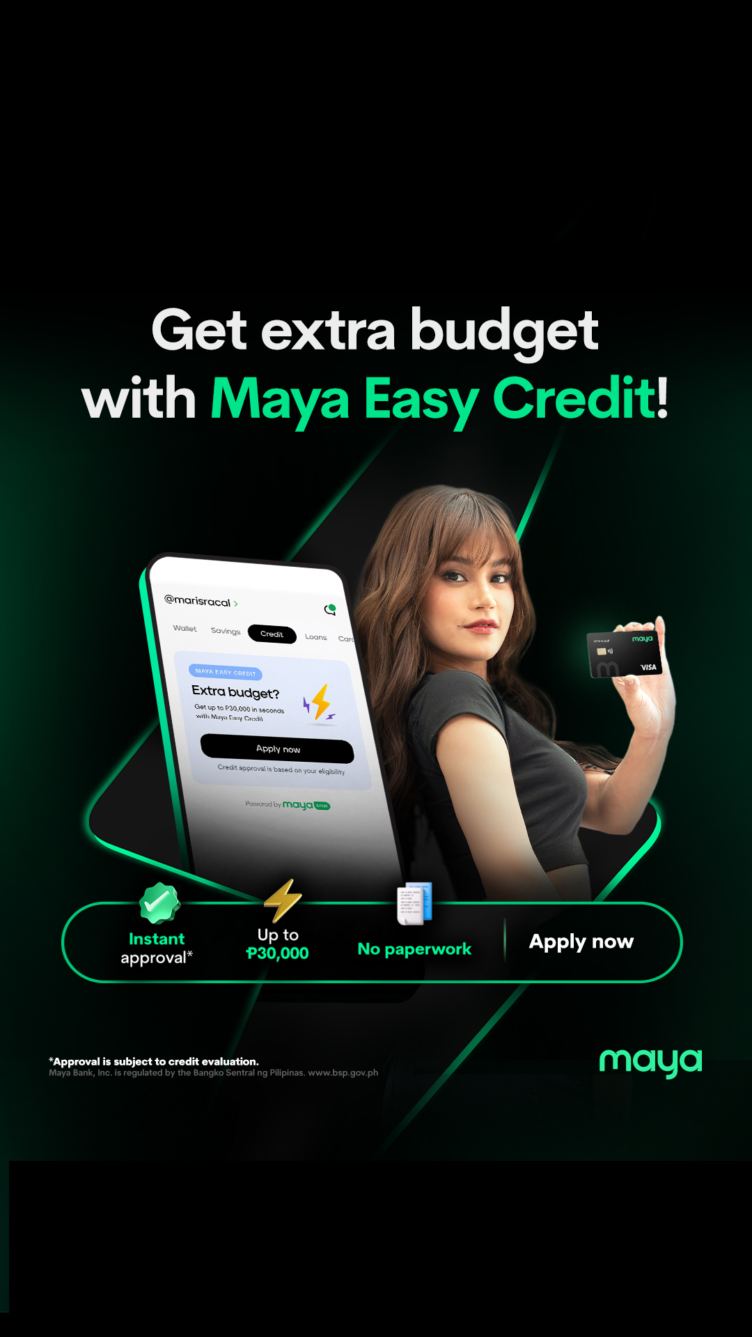 Maya Facebook ad