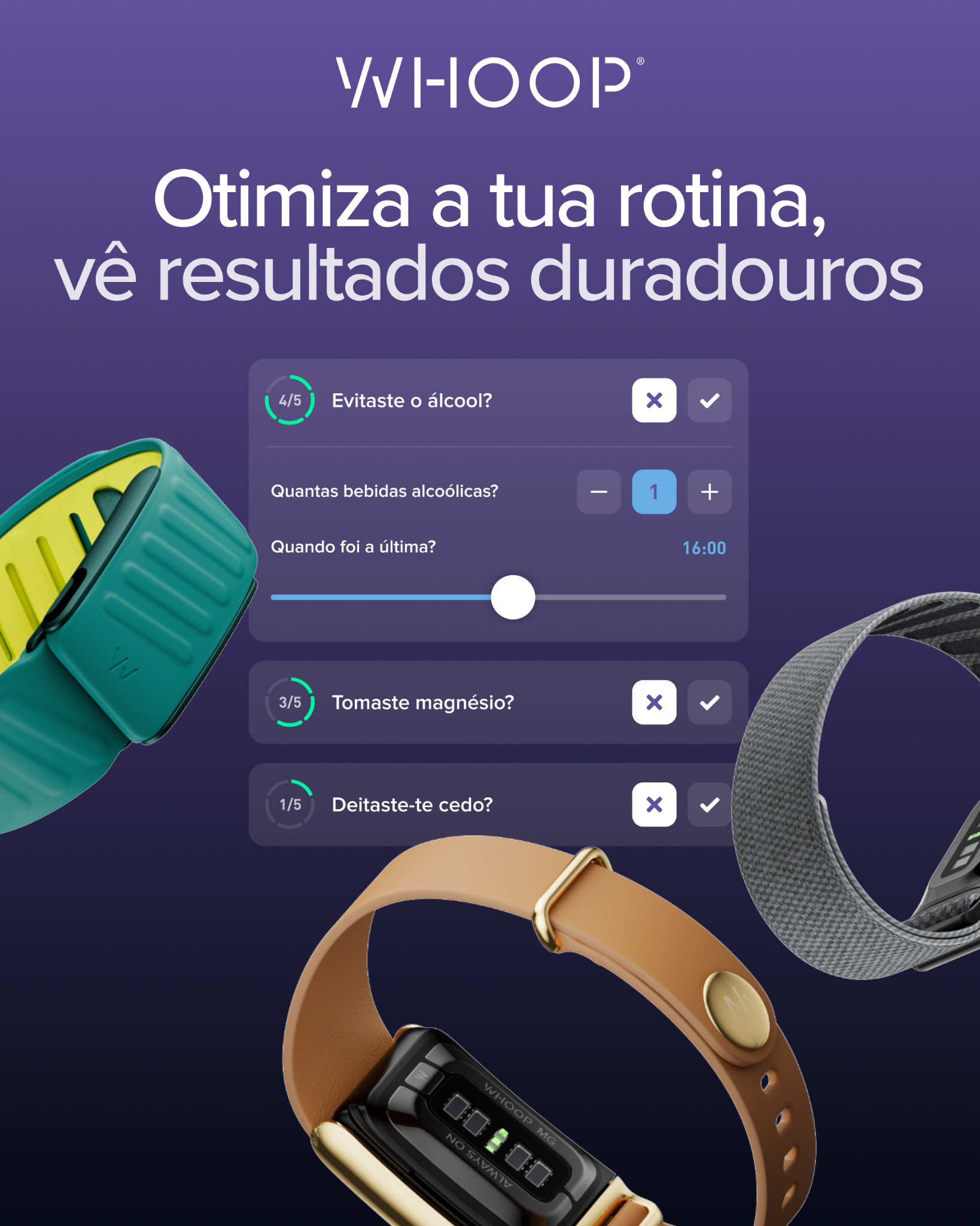 WHOOP Facebook ad