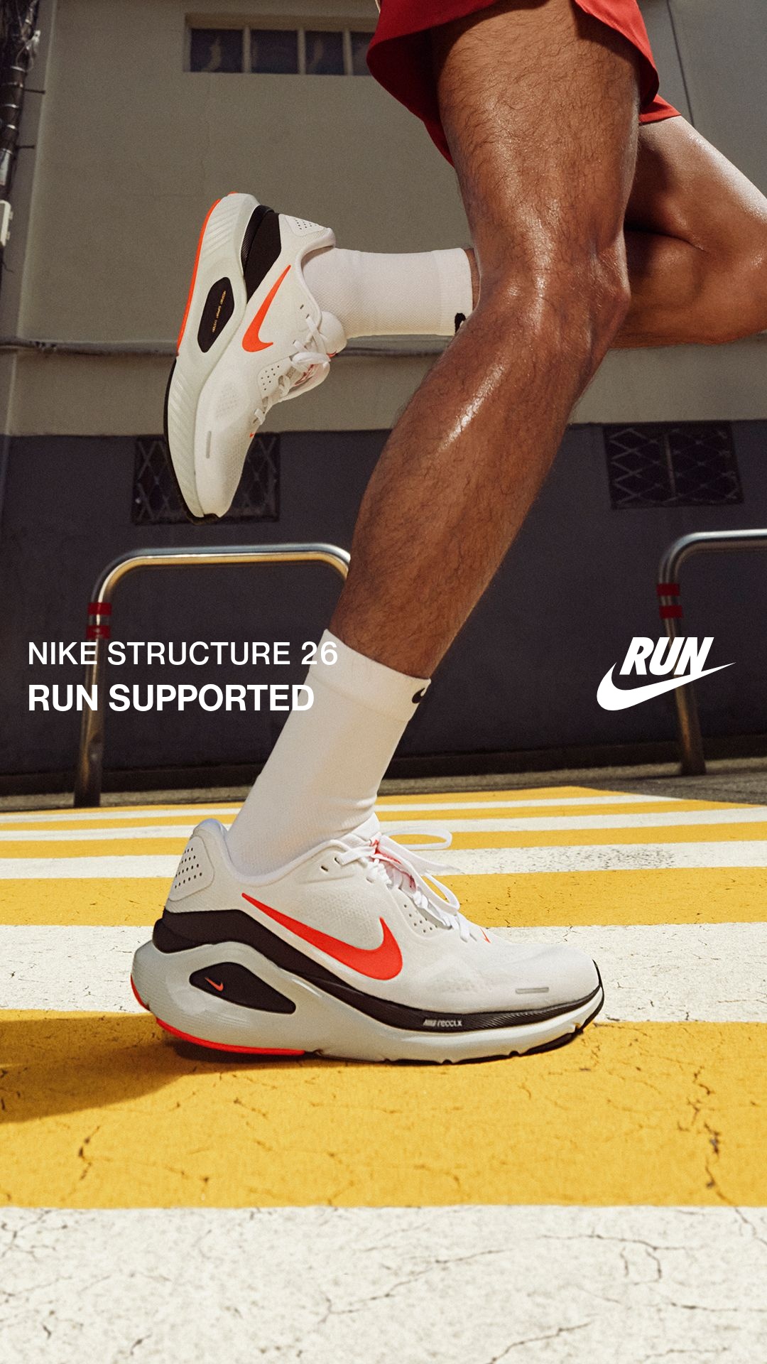 Nike Run Club Facebook ad