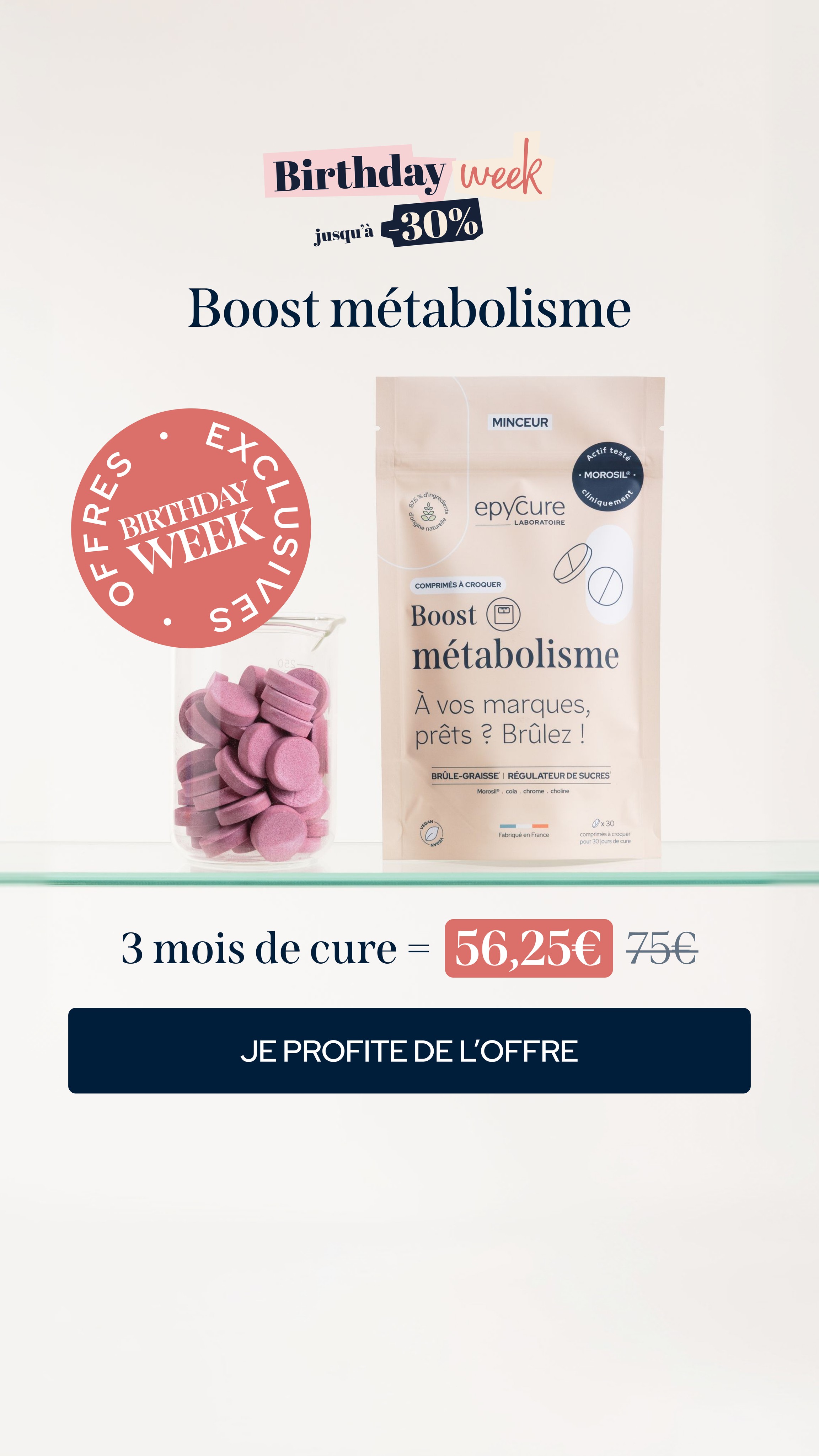 Epycure Facebook ad