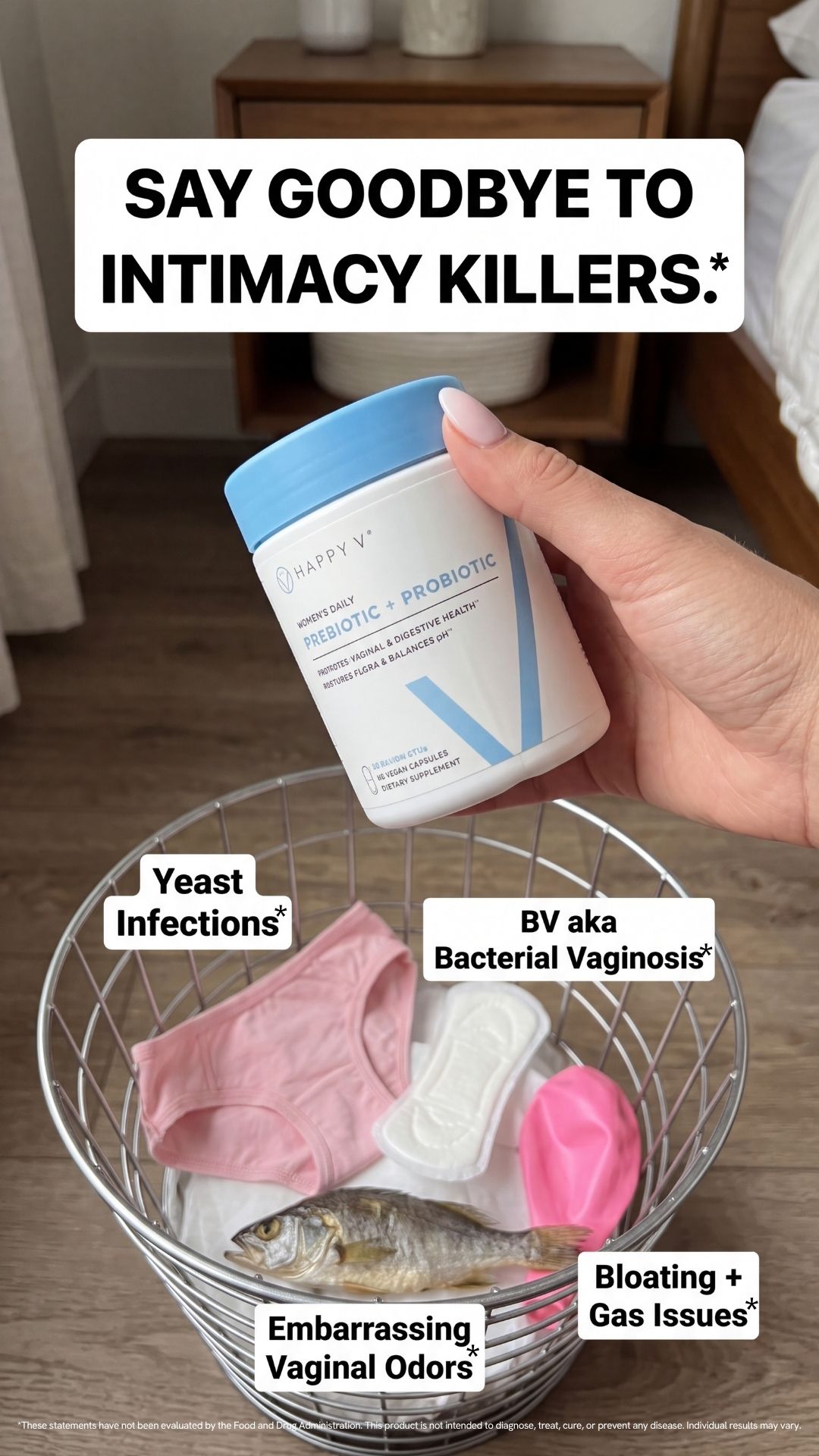 Happy V Facebook ad