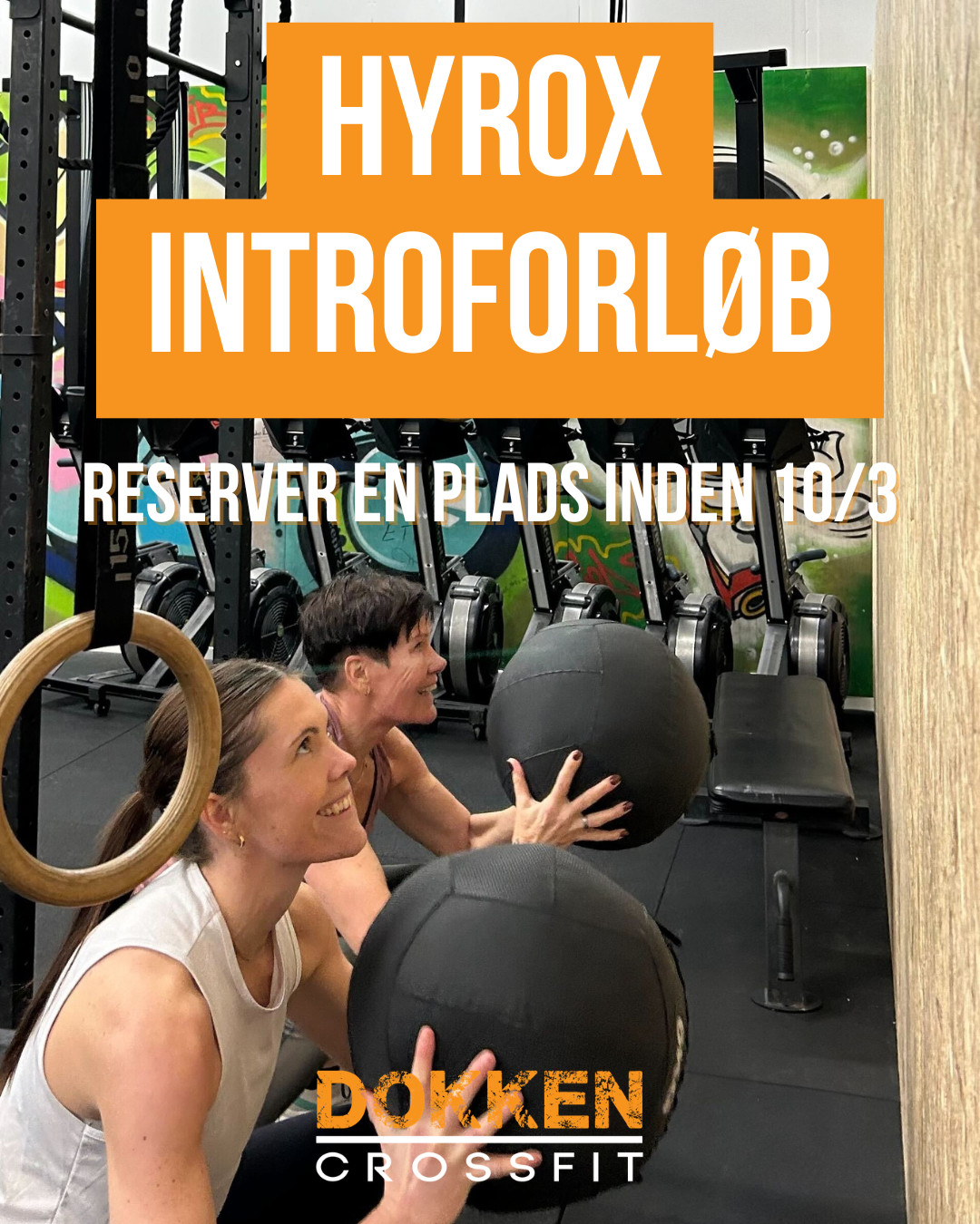 Dokken CrossFit Næstved Facebook ad from Mar 3, 2026