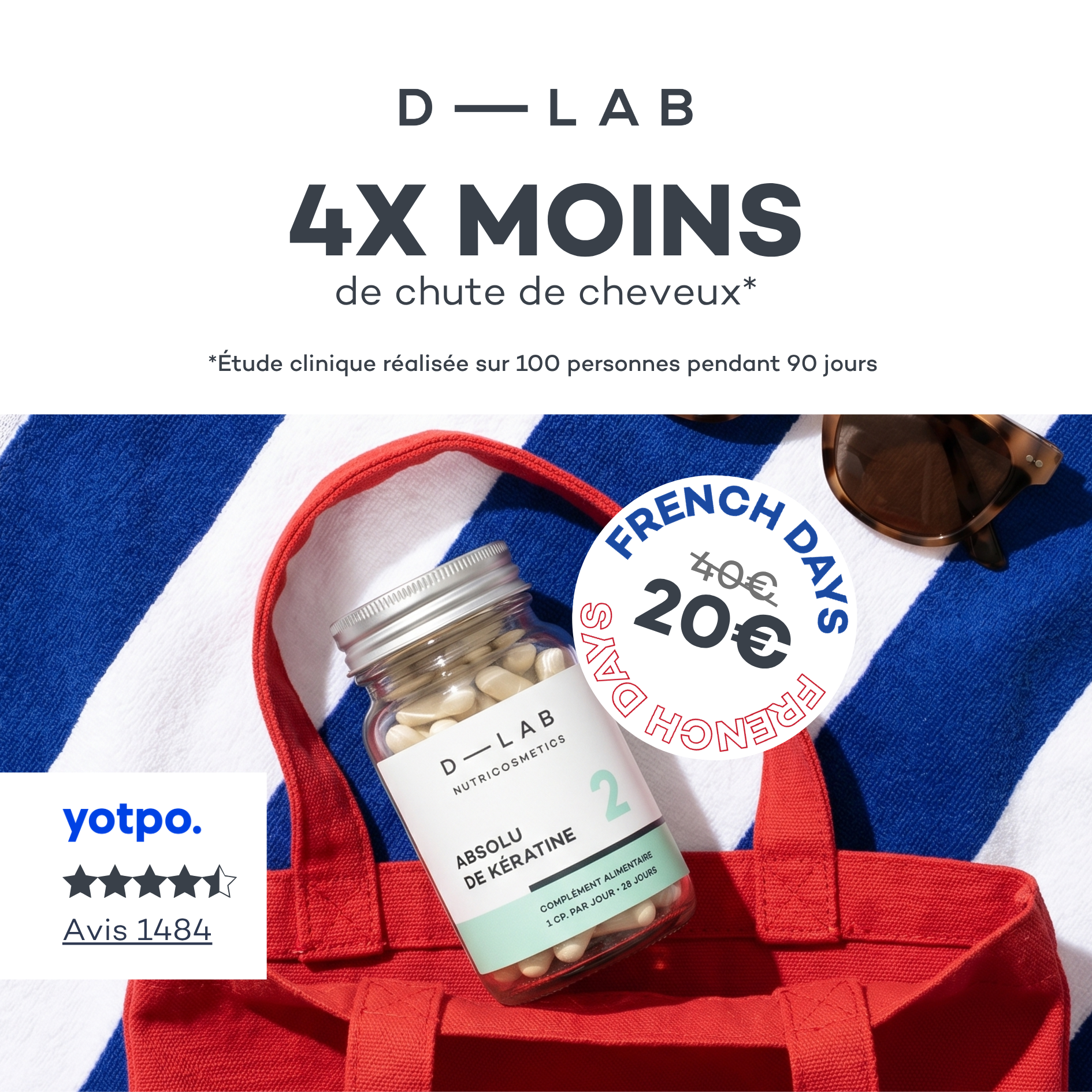 D-LAB NUTRICOSMETICS Facebook ad