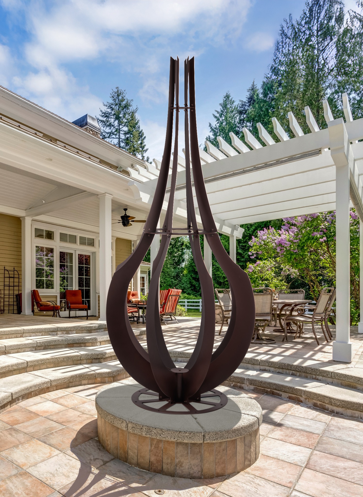 H. Potter Facebook ad: Sculptural Elegance: The H Potter Large Metal Trellis