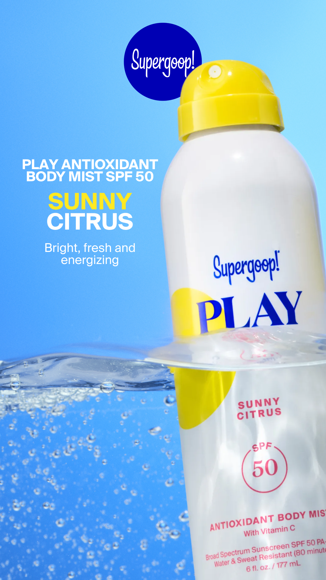 Supergoop Facebook ad