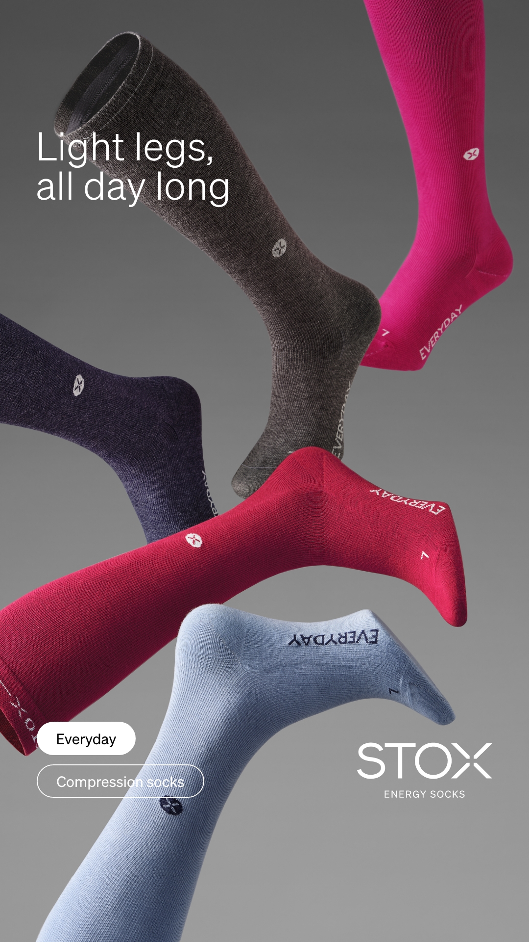 STOX Energy Socks Facebook ad