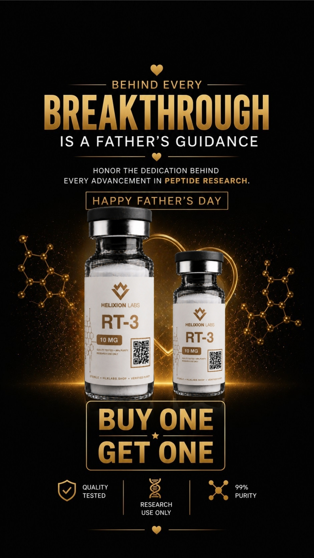 HLX Labs Facebook ad from Jun 20, 2026