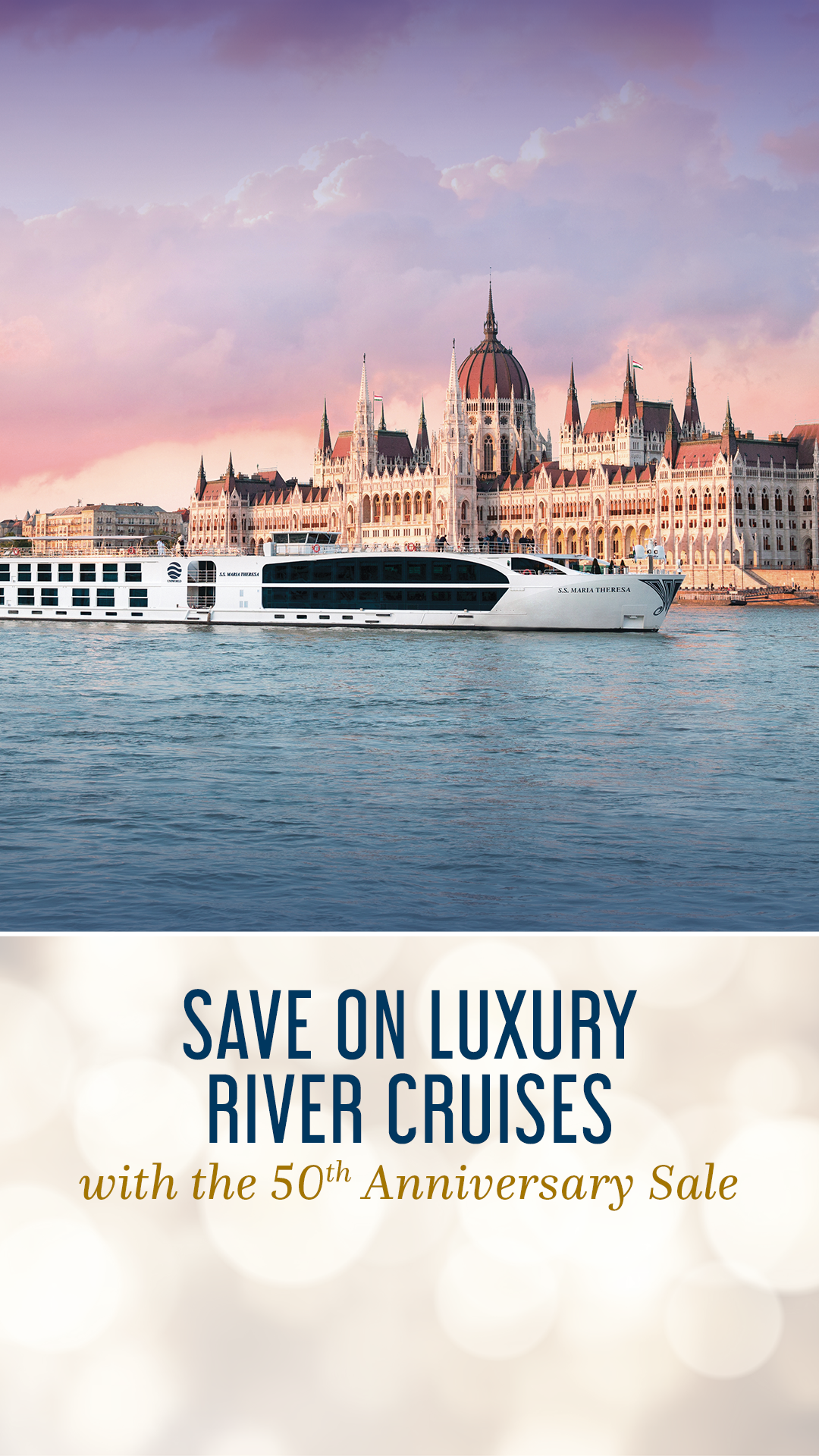 Uniworld Boutique River Cruises Facebook ad
