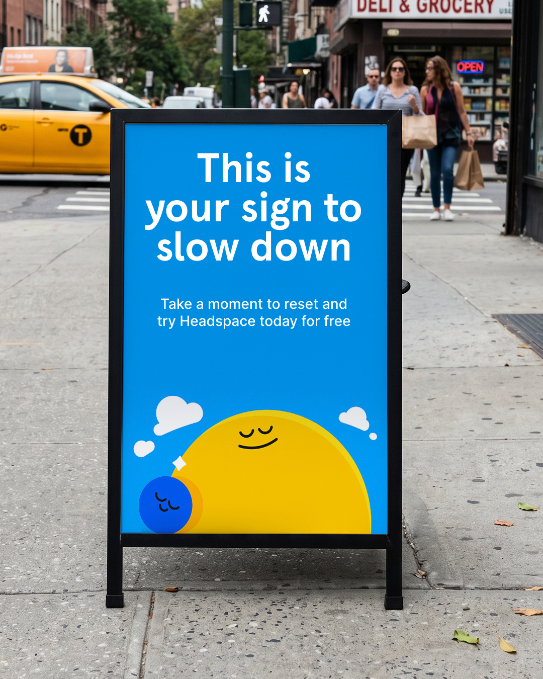 Headspace Facebook ad