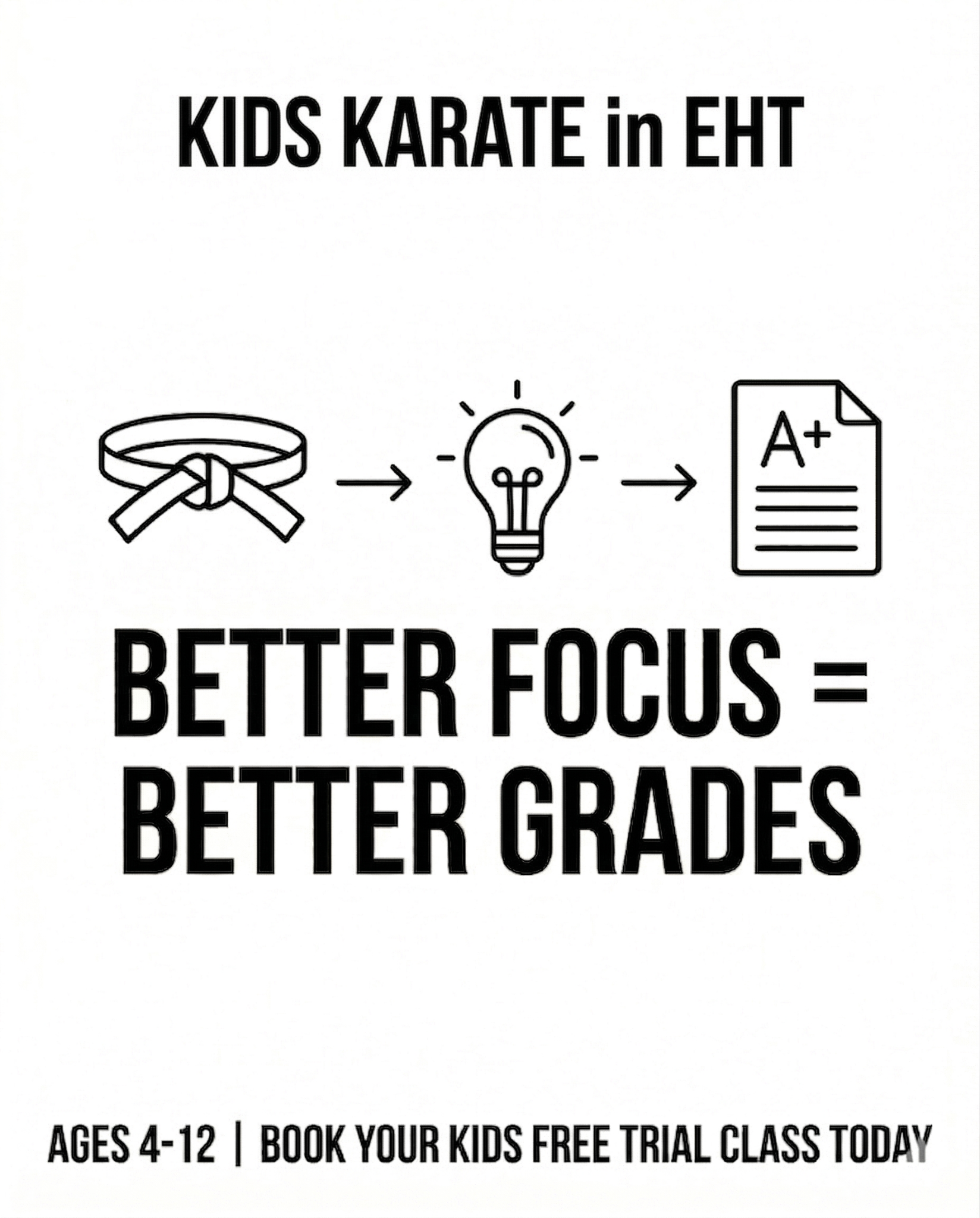 Modesto's Karate Academies -Egg Harbor Township, NJ Facebook ad: Free Kids Karate Class in Egg Harbor Township