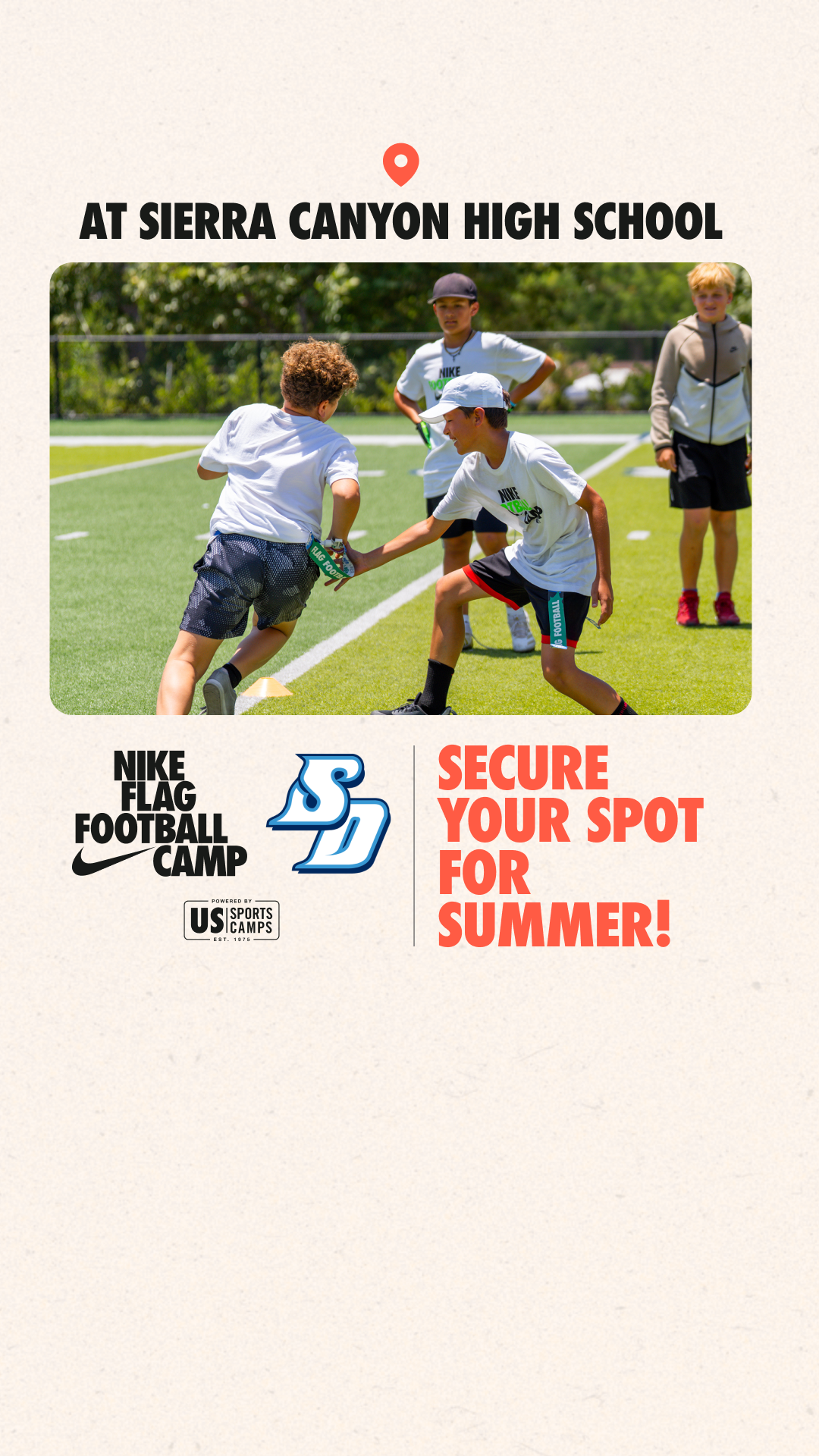 US Sports Camps - NIKE Sports Camps Facebook ad