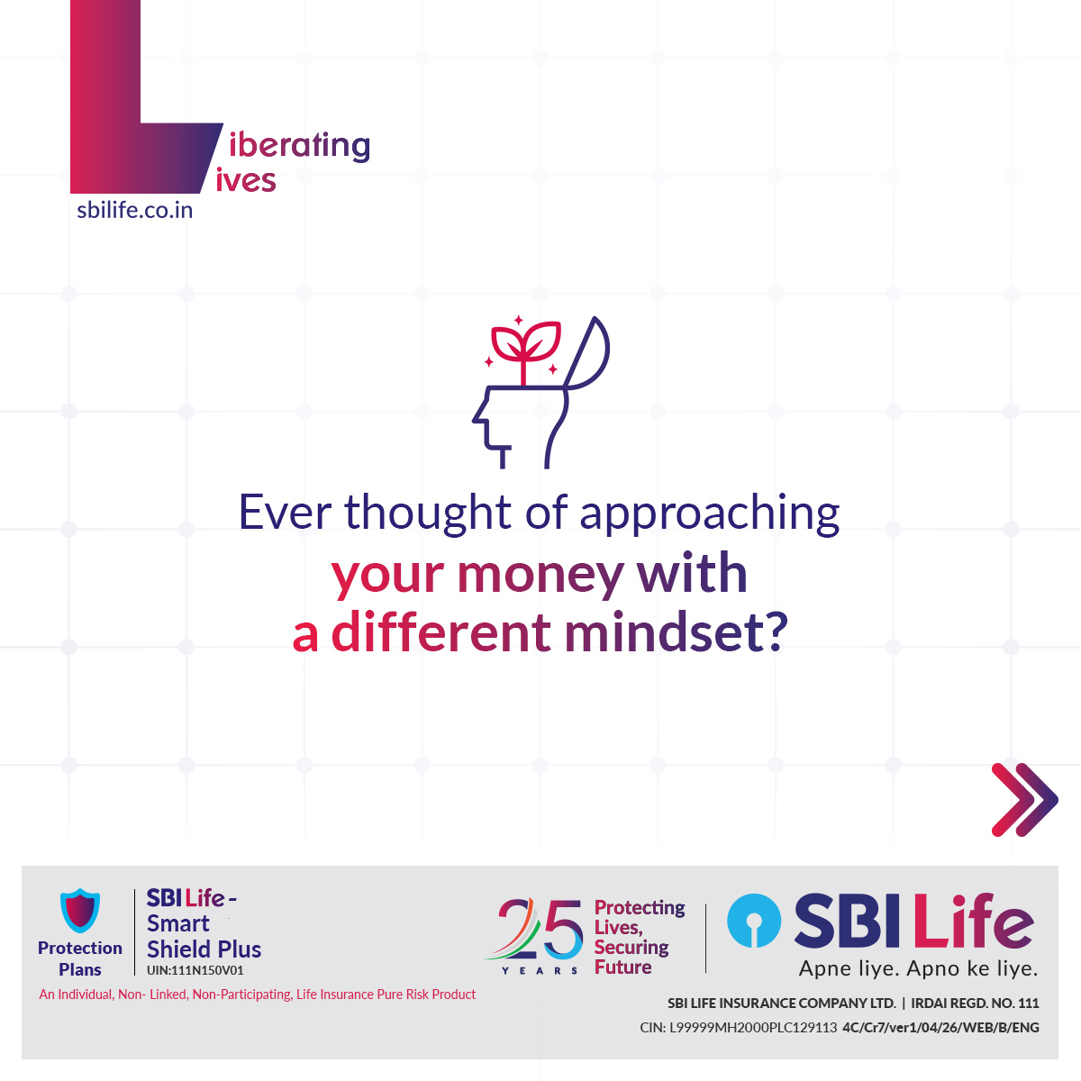 SBI Life Insurance Facebook ad
