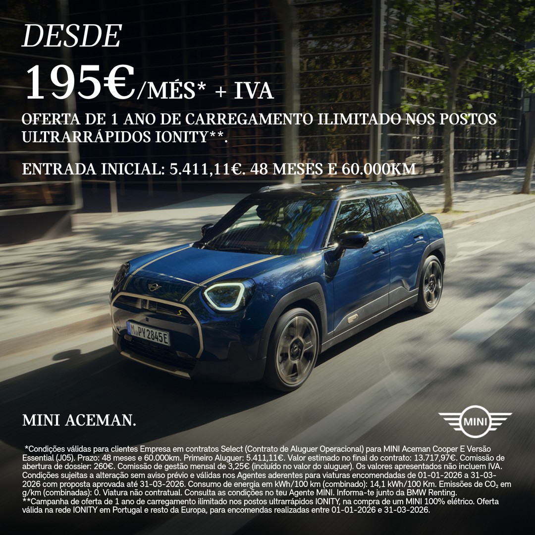 MINI Facebook ad: Escolhe o teu MINI favorito e pede uma…
