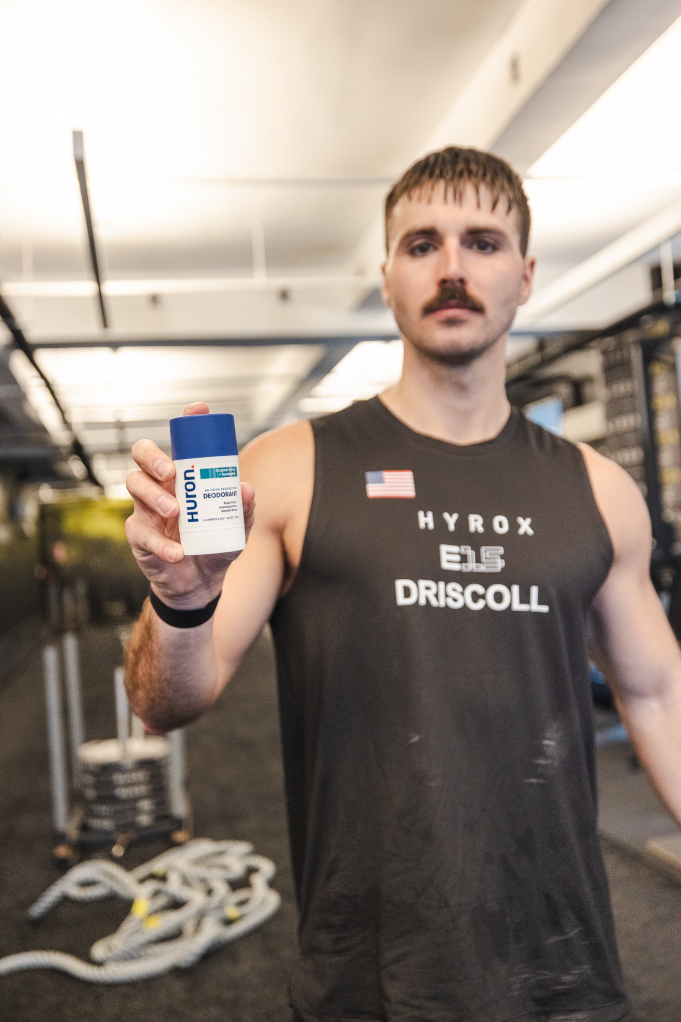 usehuron Facebook ad: Natural deodorant that actually works? Say less.