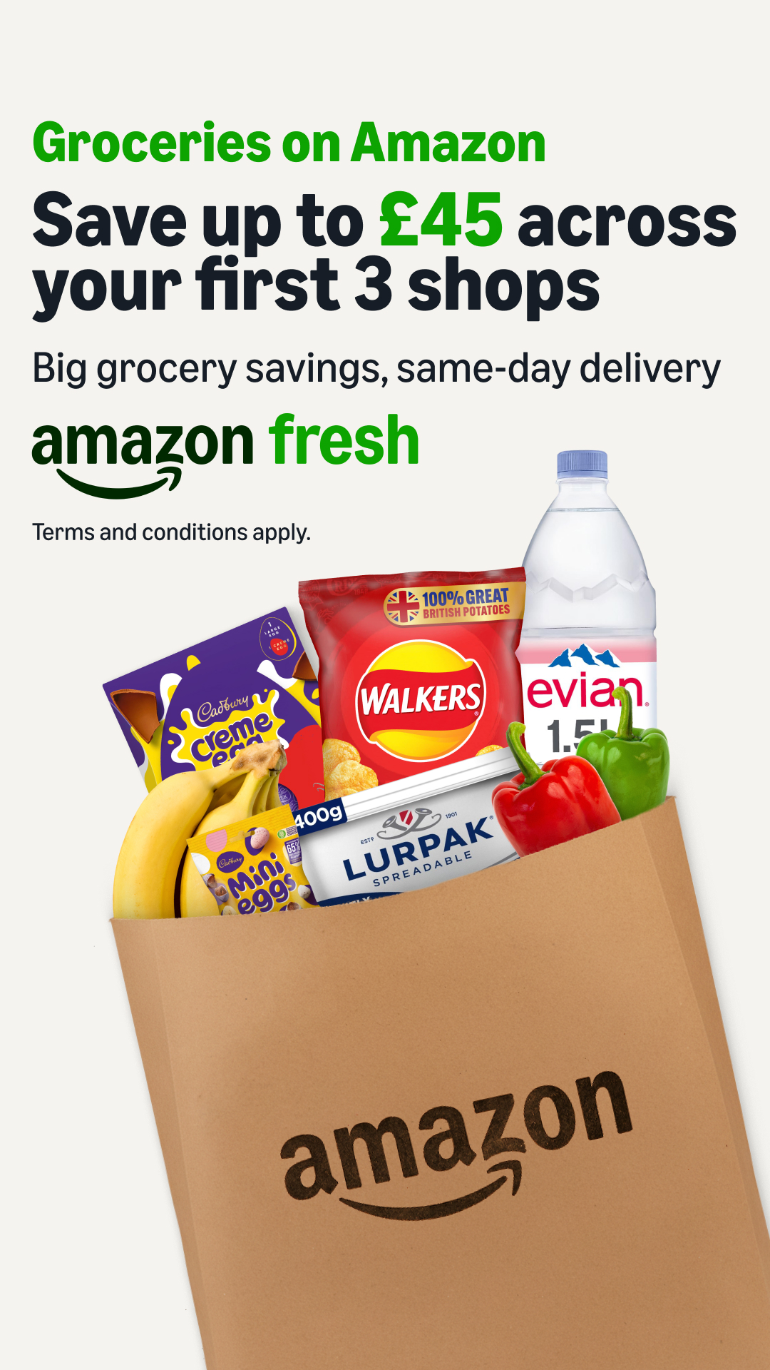 Amazon Fresh Facebook ad from Mar 5, 2026