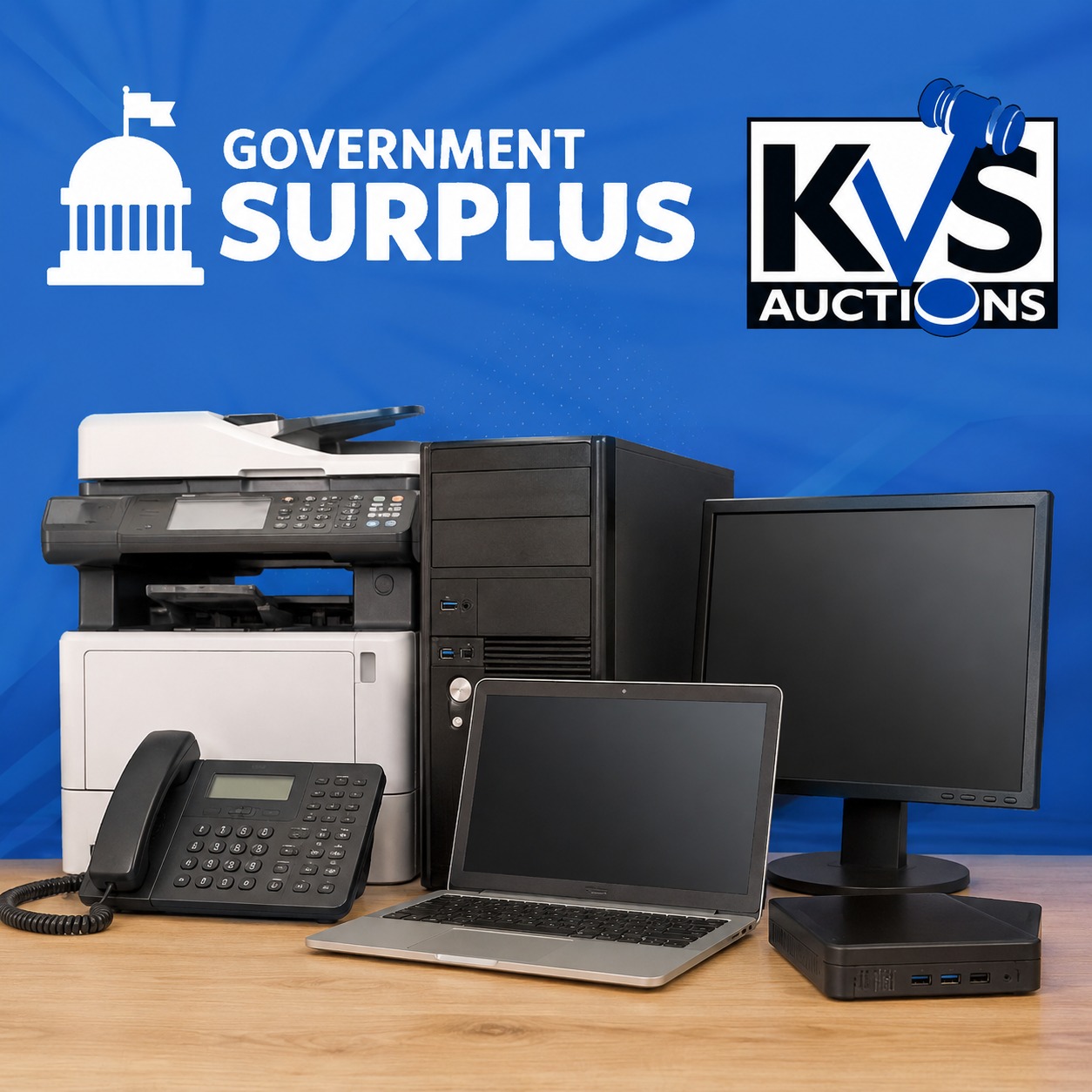 KVS Computers Facebook ad: KVS Auctions