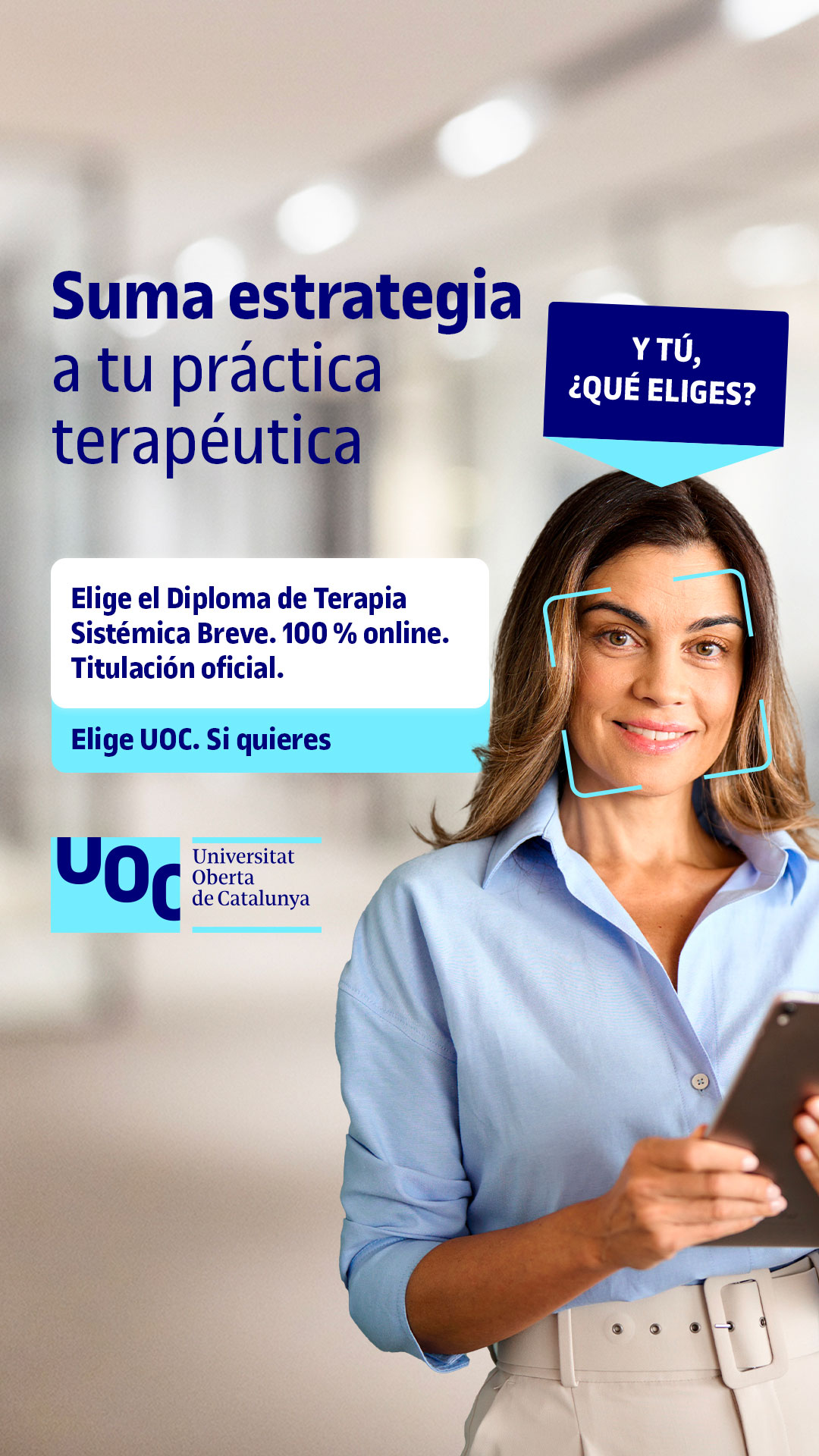 Universitat Oberta de Catalunya (UOC) Facebook ad