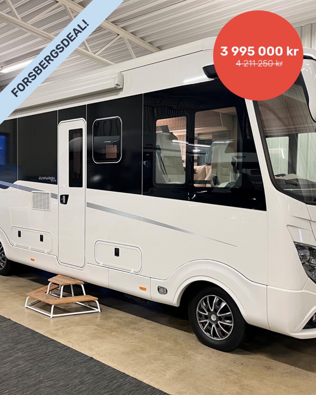 Forsbergs Fritidscenter Facebook ad: Smygstarta påsken hos Forsbergs!