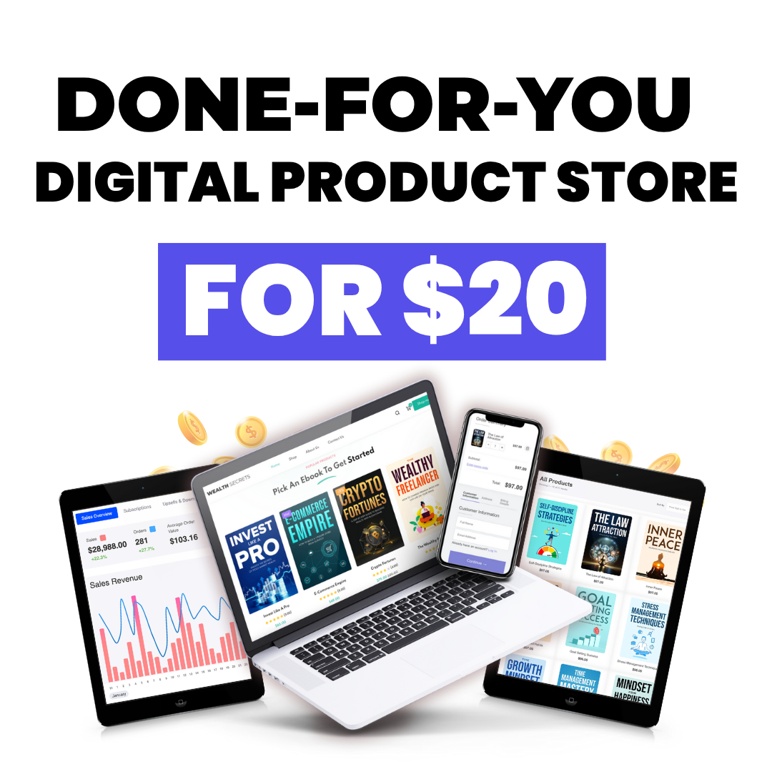 Digital Product Stores Facebook ad from Dec 16, 2025