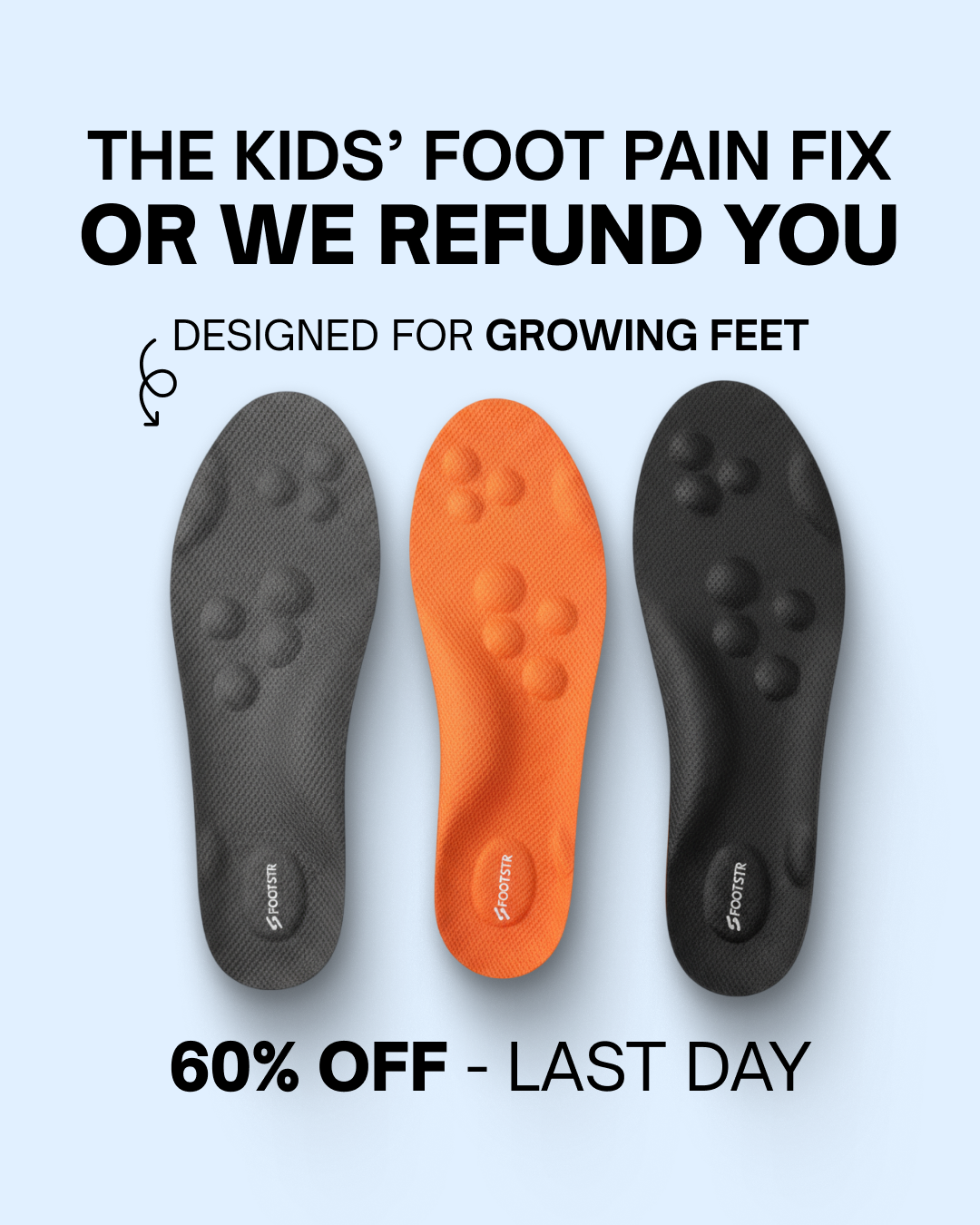 Footstr Facebook ad