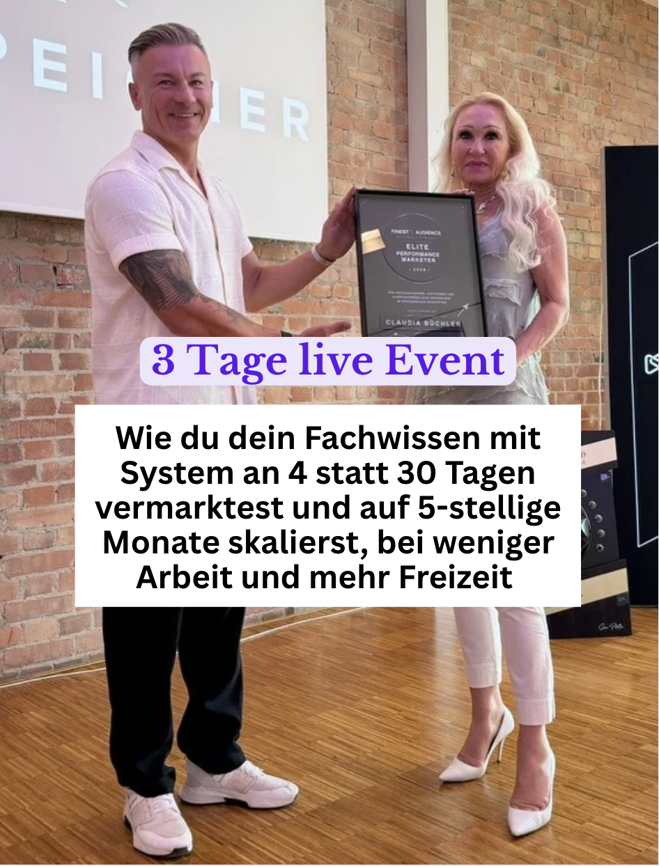 Instagram - Online Business Aufbau / Claudia Büchler Facebook ad