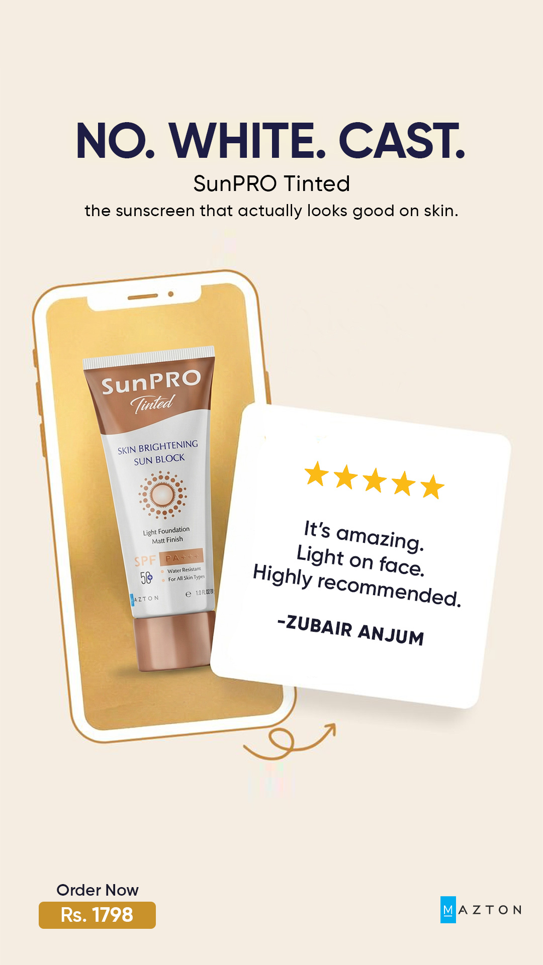 Mazton Skin Solutions Facebook ad