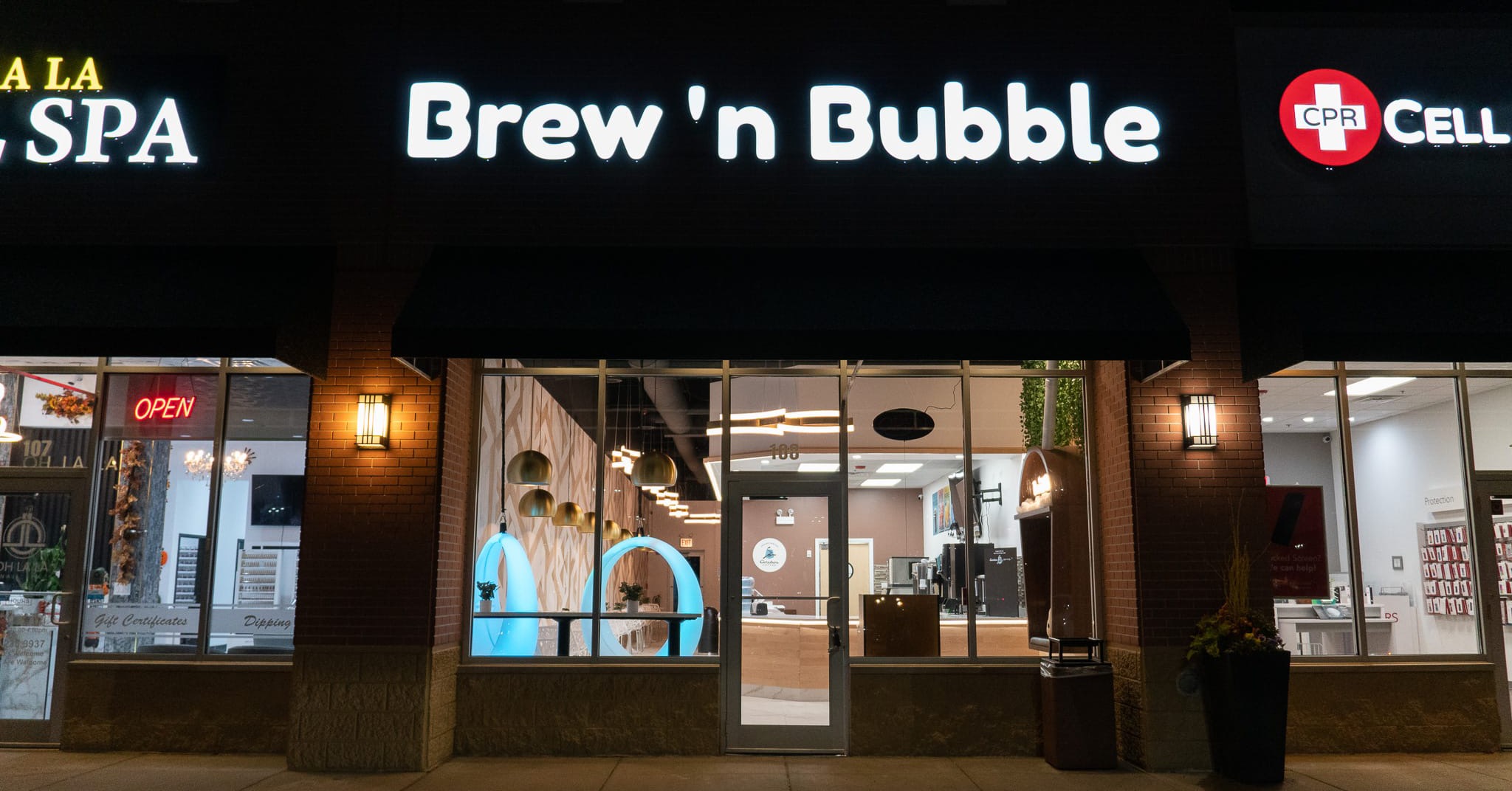 Brew n Bubble Facebook ad