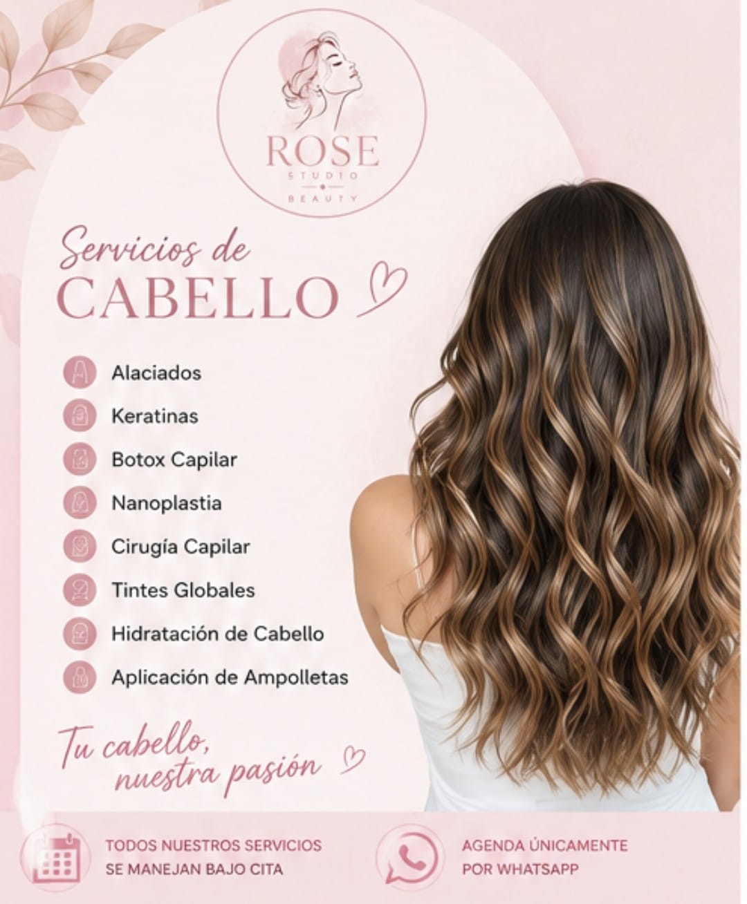 Rose Salon Facebook ad: ROSE STUDIO BEAUTY | SALÓN DE BELLEZA EN…