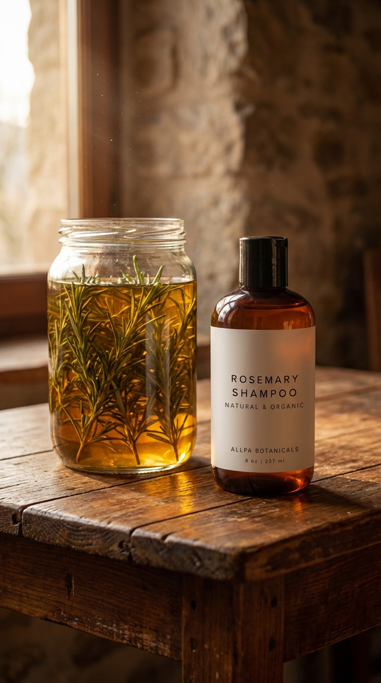Allpa Botanicals Facebook ad: Real Rosemary, Not Fragrance