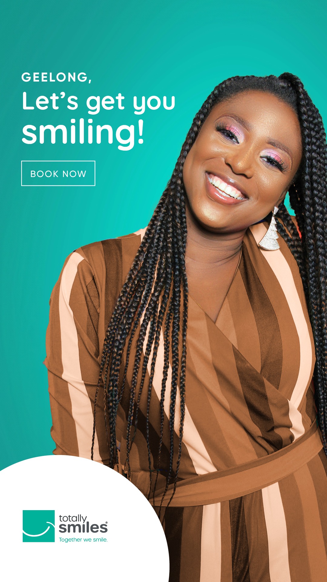 Totally Smiles Australia Facebook ad from Dec 19, 2025