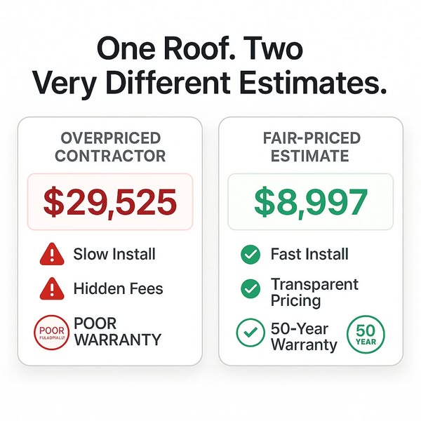 Skyland Roofing and Construction Facebook ad