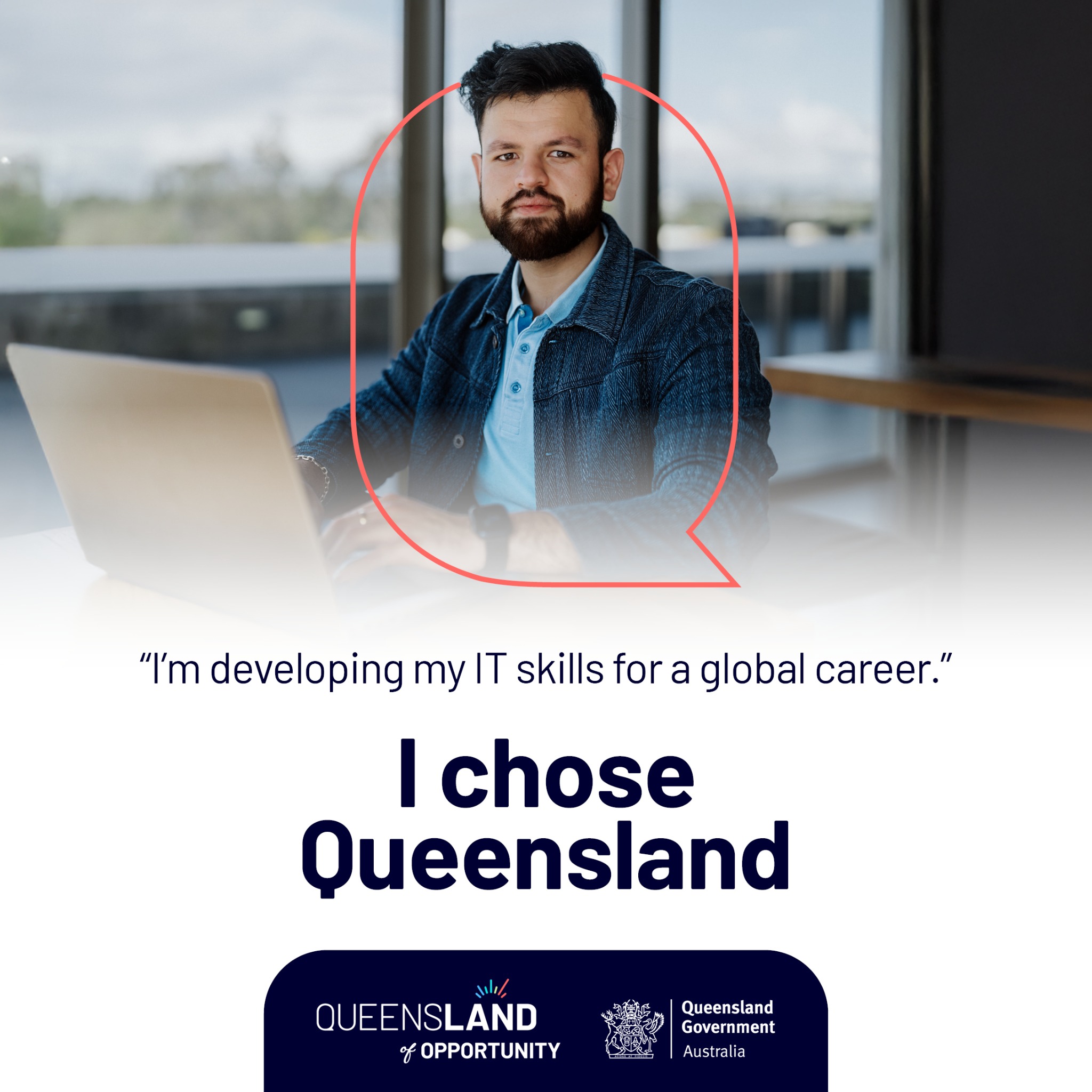 Study in Queensland Facebook ad