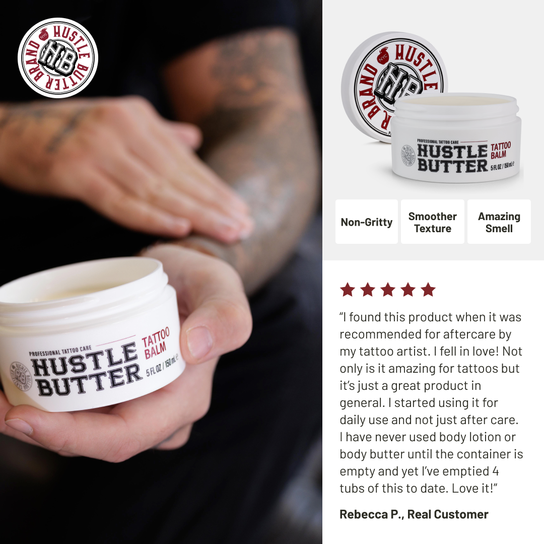 Hustle Butter Deluxe Facebook ad