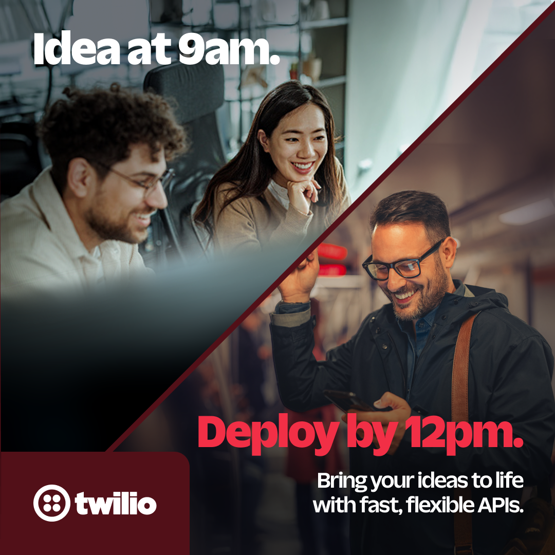 Twilio Facebook ad