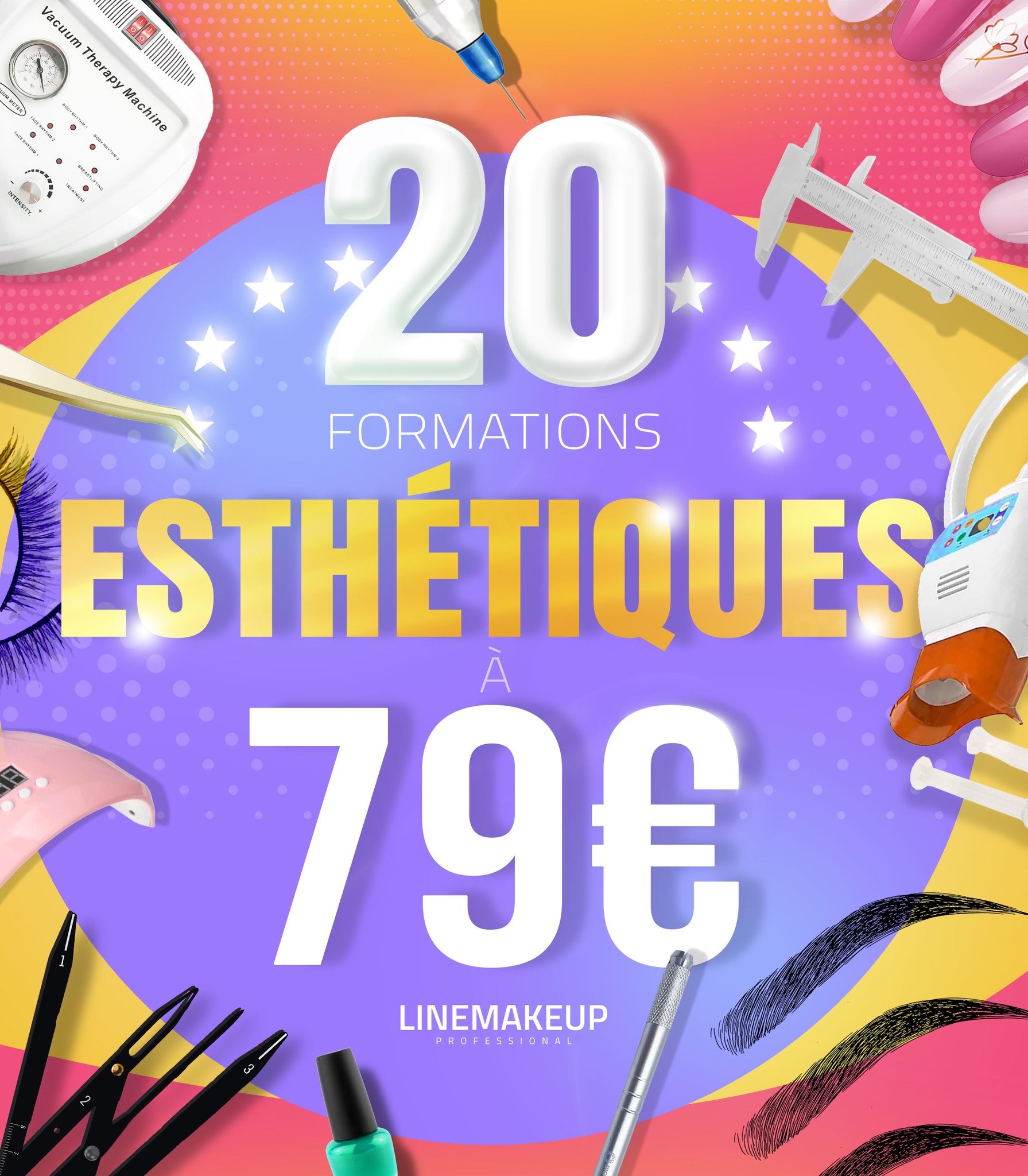 Linemakeup Facebook ad