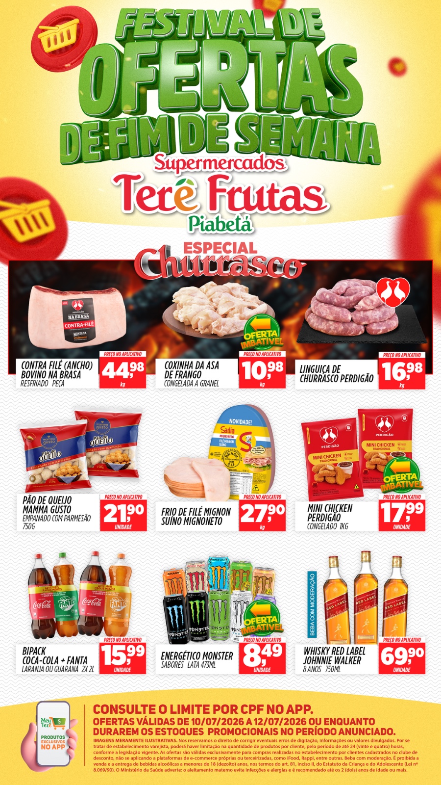 Super Terê Frutas Piabetá Facebook ad