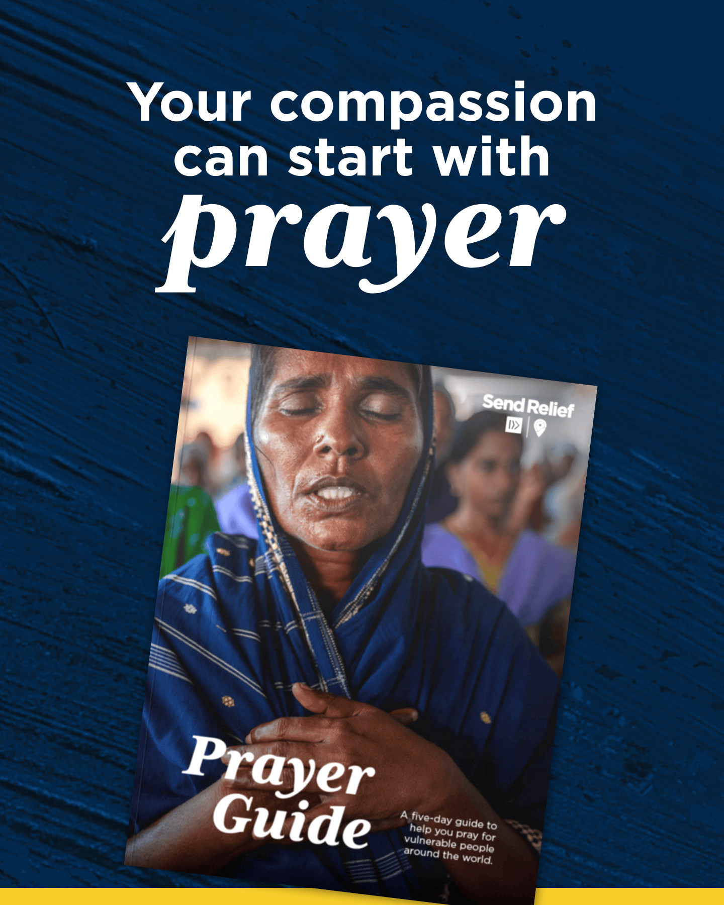 Send Relief Facebook ad