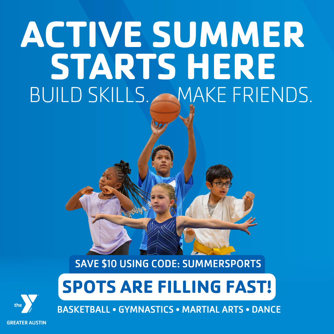 Greater Austin YMCA Facebook ad