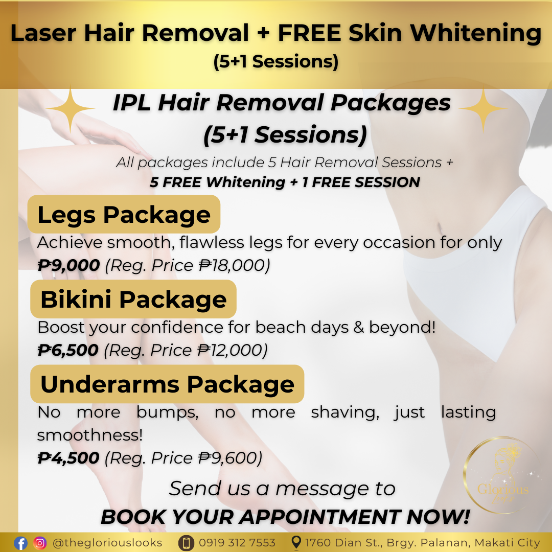 The Glorious Looks Facebook ad: Be Gloriously Beautiful with The Glorious Looks
