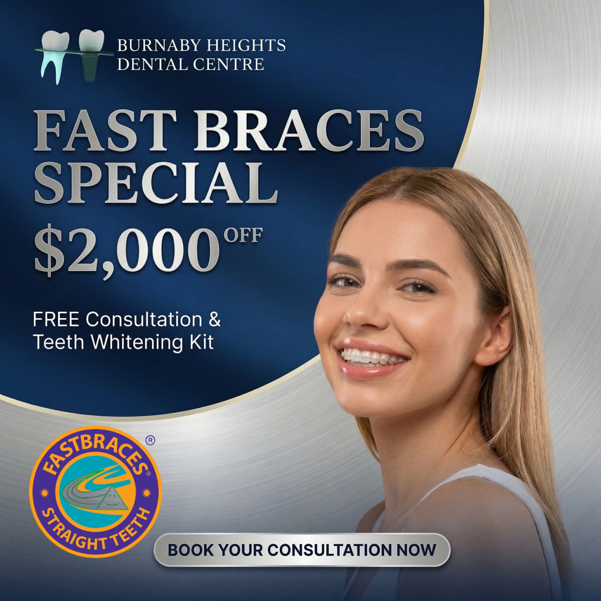 Burnaby Heights Dental Centre Facebook ad