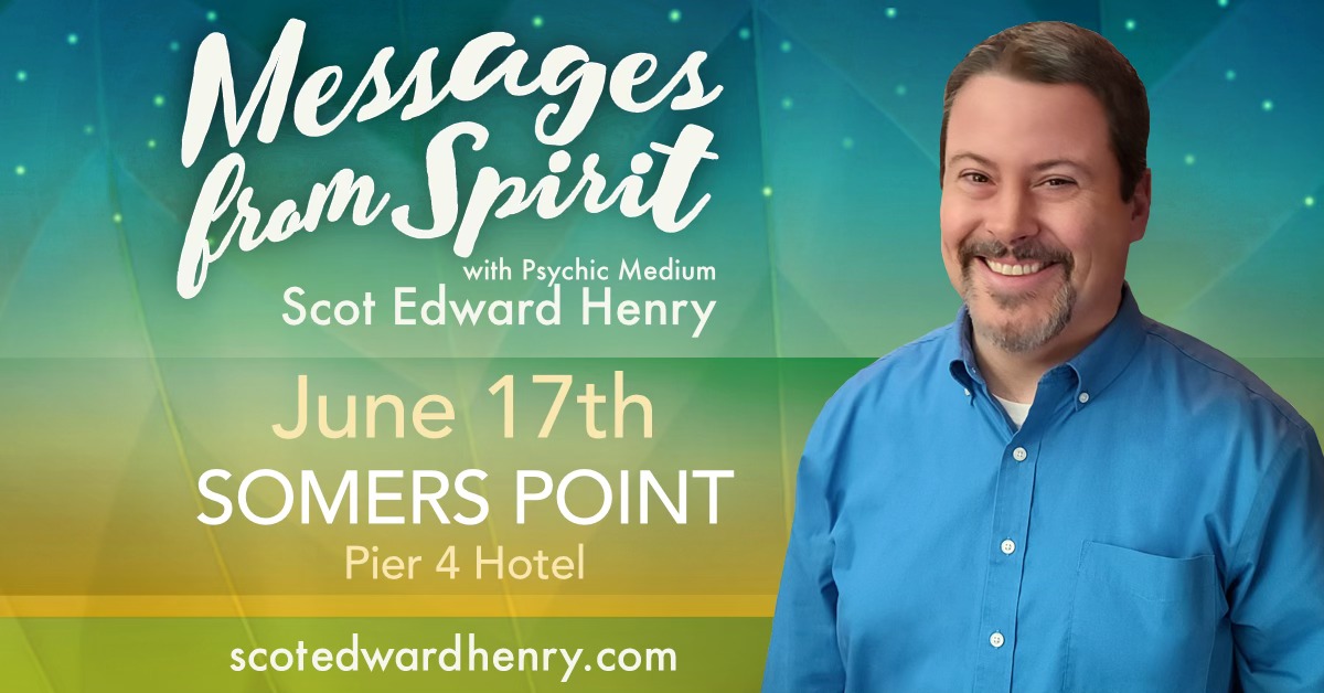Scot Edward Henry Facebook ad: Messages from Spirit with Psychic Medium Scot Edward Henry…
