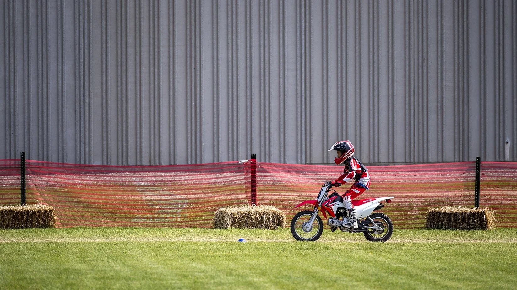 Junior Red Riders Markham Facebook ad: Our beginner-friendly camps teach kids to ride safely…