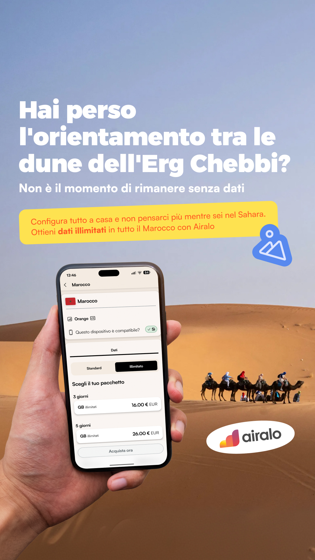 Airalo Global eSIM Store Facebook ad